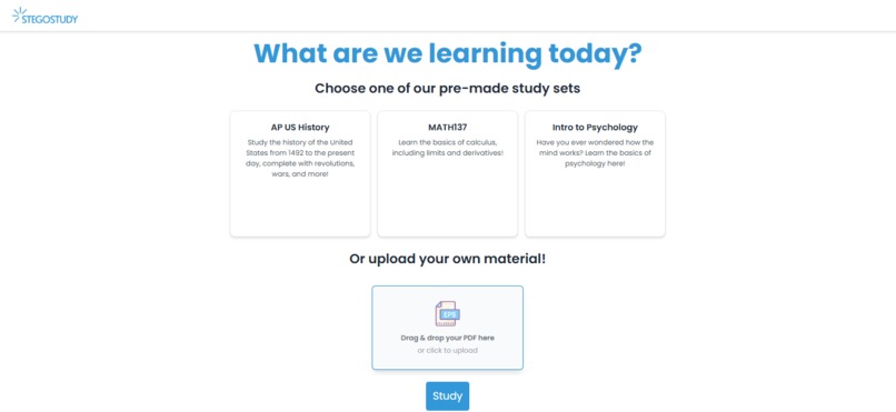 StegoStudy – screenshot 2