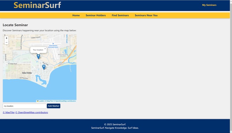SeminarSurf – screenshot 3