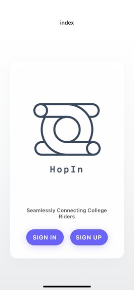 HopIn – screenshot 1