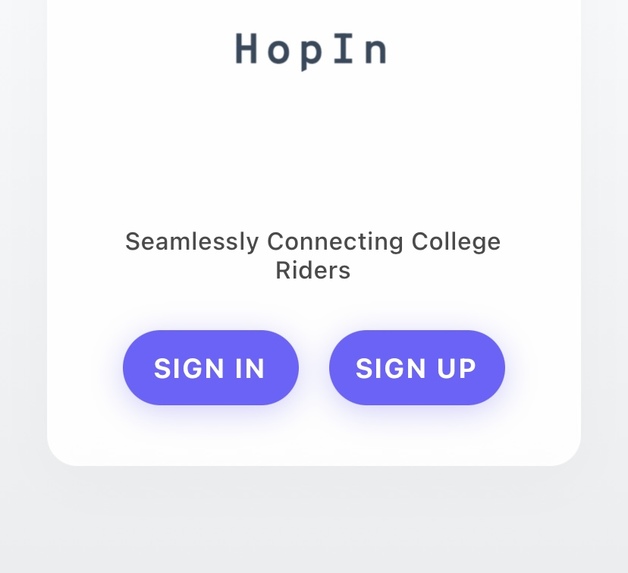 HopIn – screenshot 2