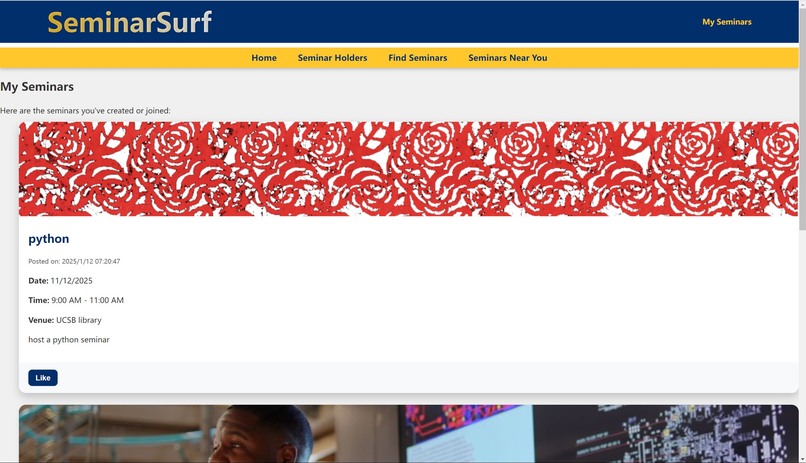 SeminarSurf – screenshot 4