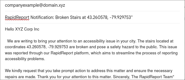 RapidReport – screenshot 3