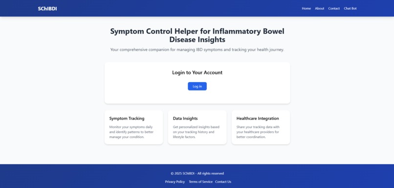 Symptom Control Helper: Inflammatory Bowel Disorder Insight – screenshot 1