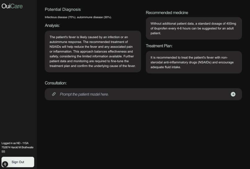 OuiCare – screenshot 1