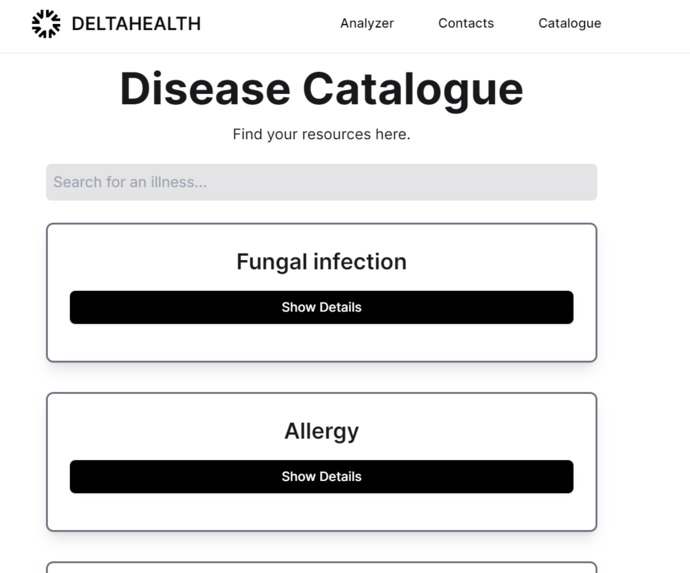 DeltaHealth – screenshot 3