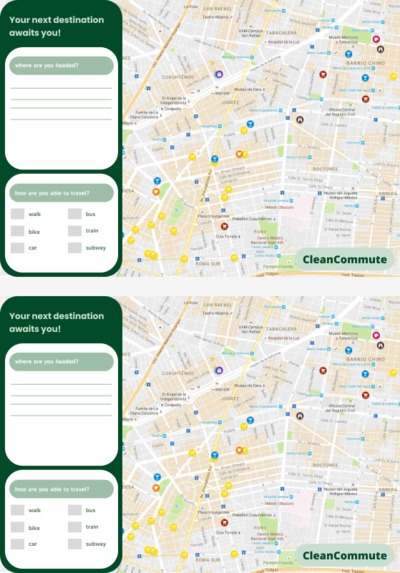 CleanCommute – screenshot 1