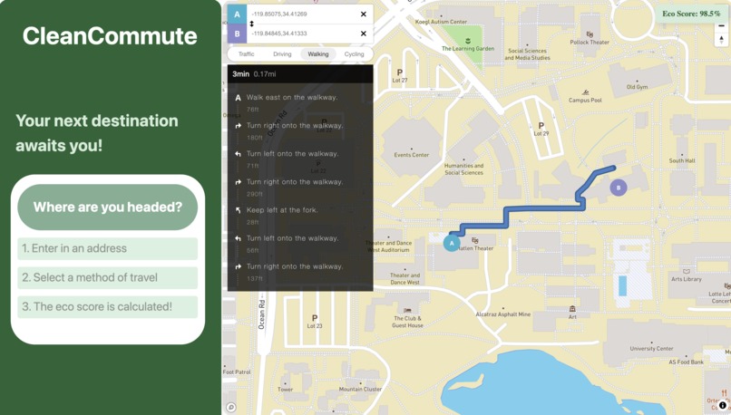 CleanCommute – screenshot 4