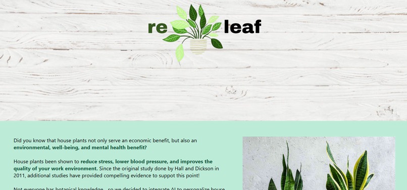 releaf – screenshot 2