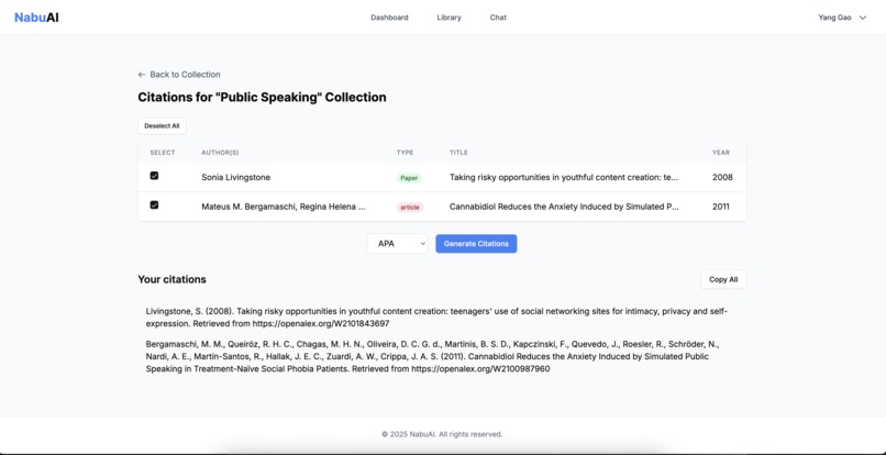 NabuAI – screenshot 5