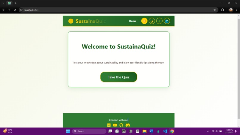 SustainaQuiz – screenshot 4