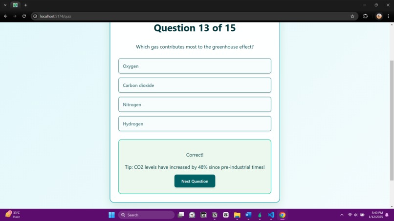 SustainaQuiz – screenshot 6