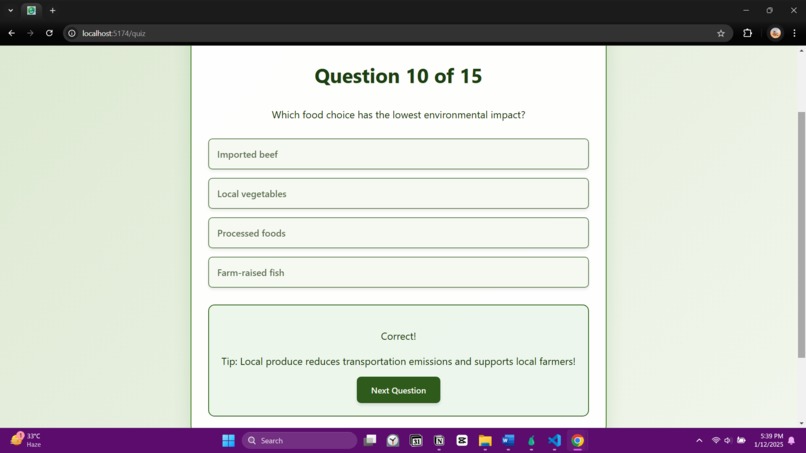 SustainaQuiz – screenshot 9