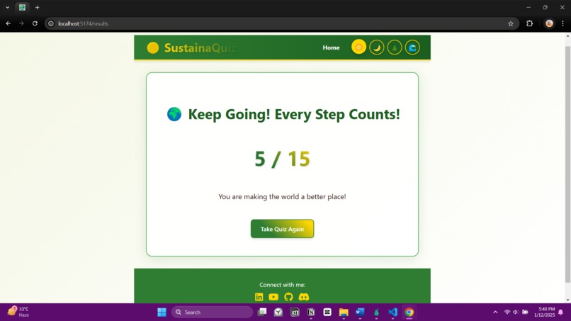 SustainaQuiz – screenshot 12