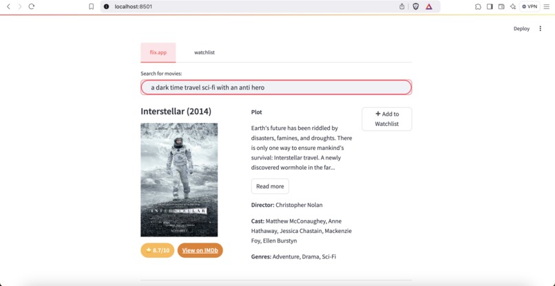 flix.app – screenshot 2