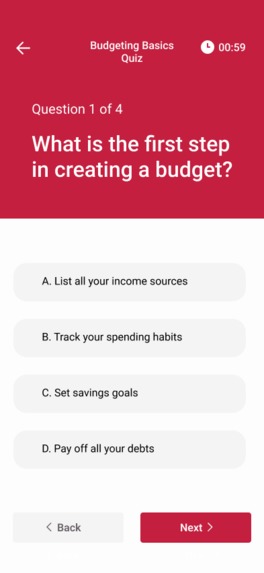 Zent - Tinder-style learning  – screenshot 2