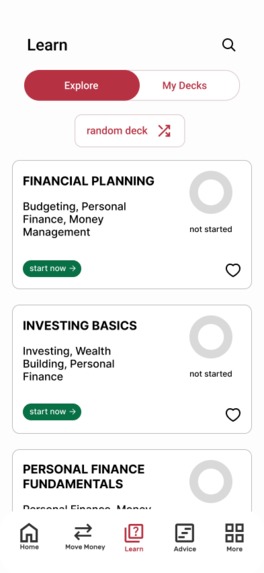 Zent - Tinder-style learning  – screenshot 3