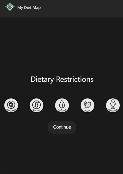 MyDietmAPP – screenshot 2