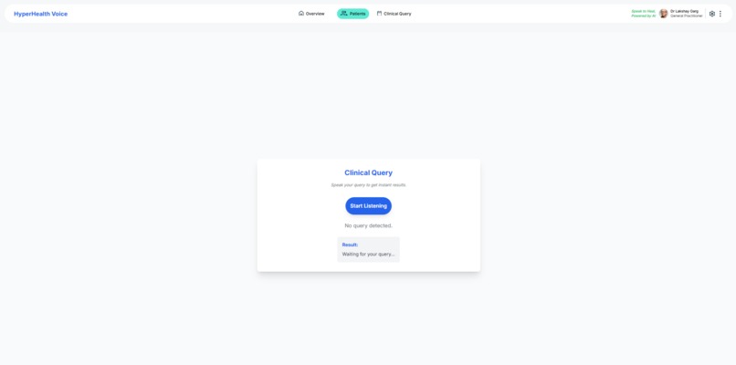 HyperHealth Voice – screenshot 2