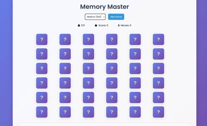 Memory Match Challenge – screenshot 1