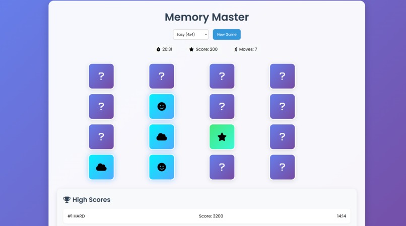 Memory Match Challenge – screenshot 3