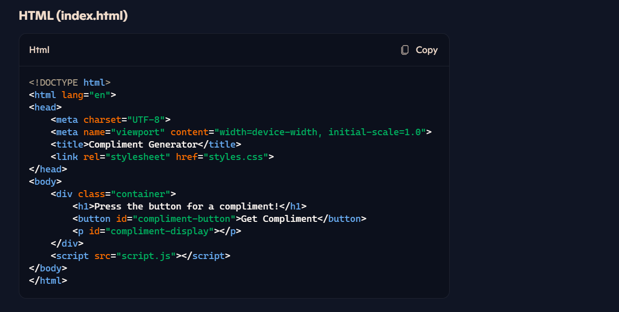 Use GitHub Copilot to complete any of this week’s challenges | Devpost