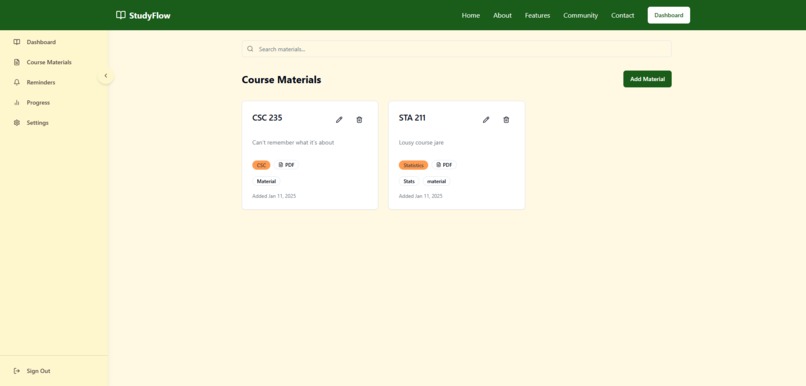 StudyFlow – screenshot 3