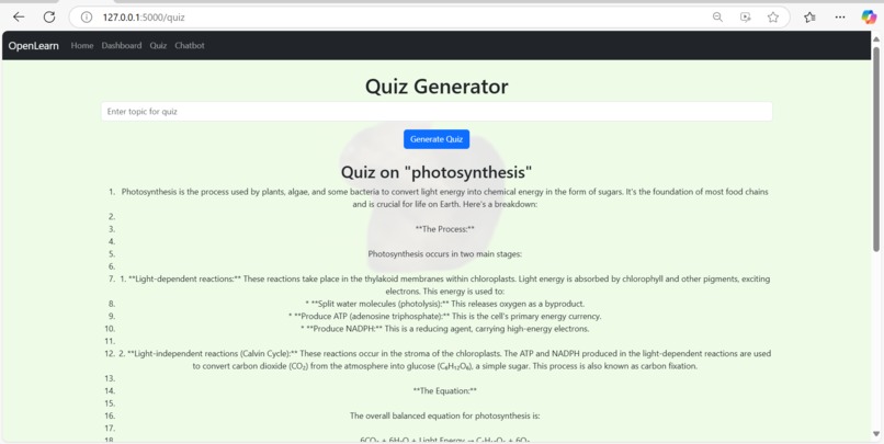 OpenLearn – screenshot 5