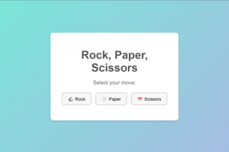 Rock Paper Scissors Game