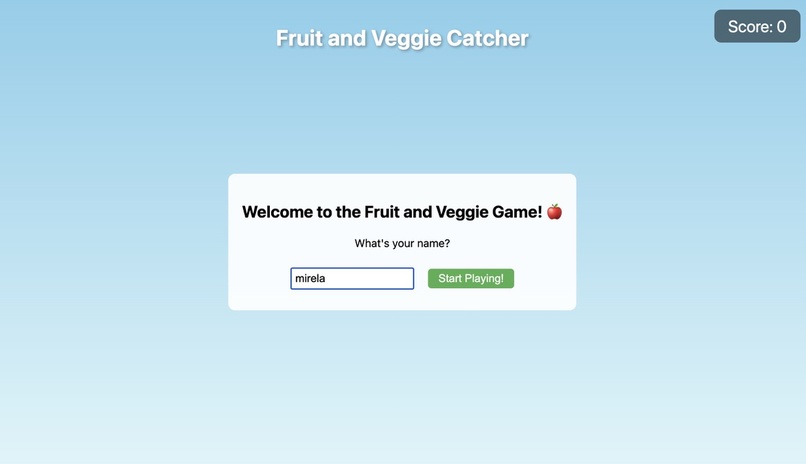Kids Veggies Fruits Game – screenshot 1
