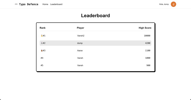 Typo Defence – screenshot 2