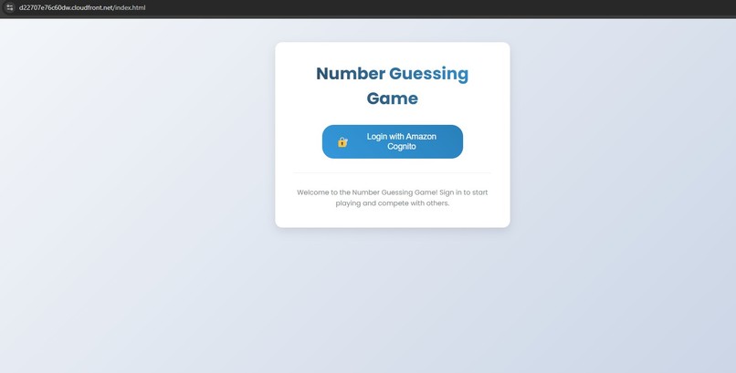 Number Guessing Game – screenshot 3