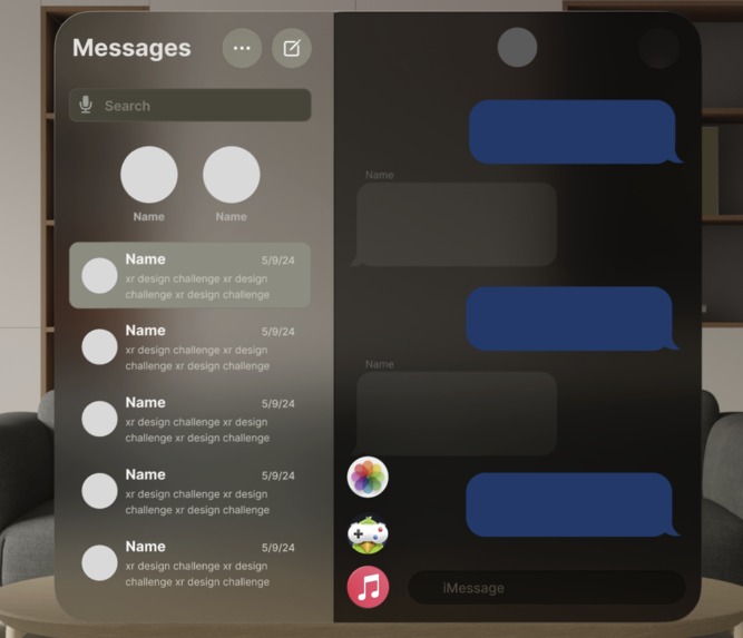 Game Piegon's Cup Pong in Apple Vision OS – screenshot 4