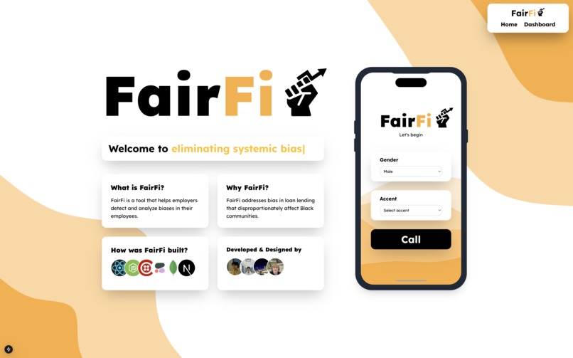 FairFi - A tool to reduce bias in financial services – screenshot 1