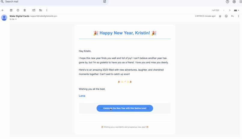 JingleCard – screenshot 5