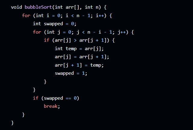 Sorting method – screenshot 1