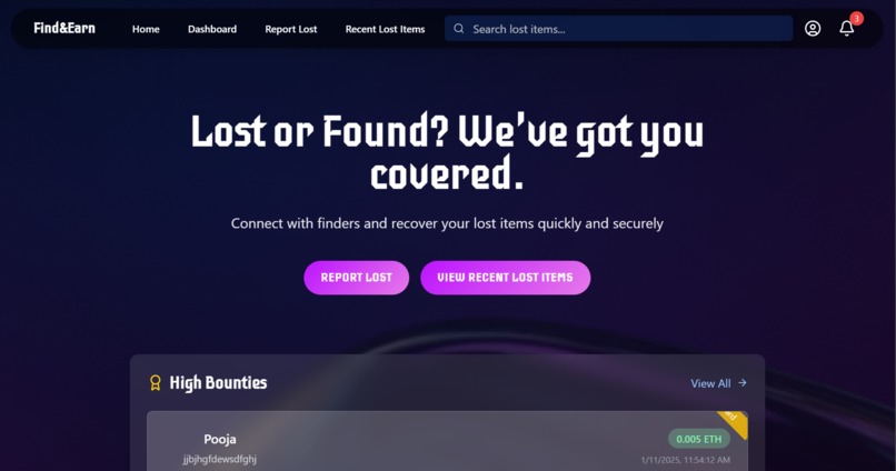 Find&Earn – screenshot 1
