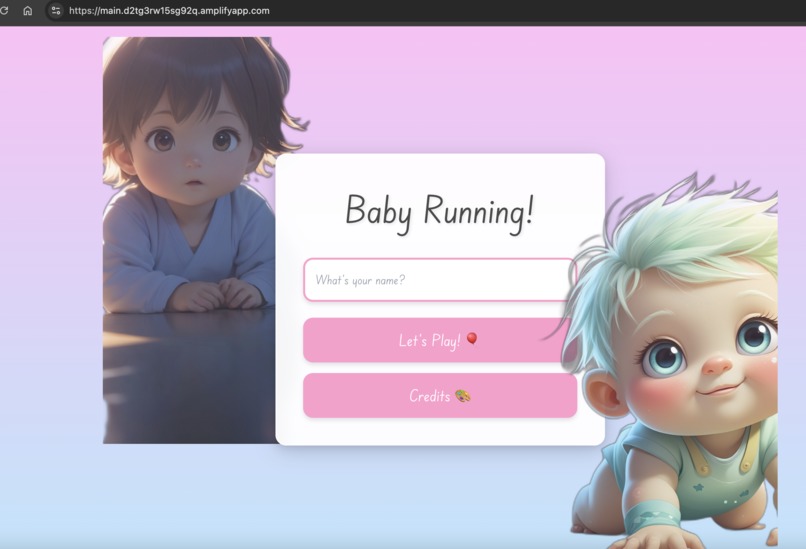 Baby Running! – screenshot 1