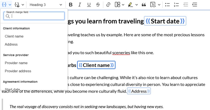 CKEditor Challenge 5 – screenshot 1