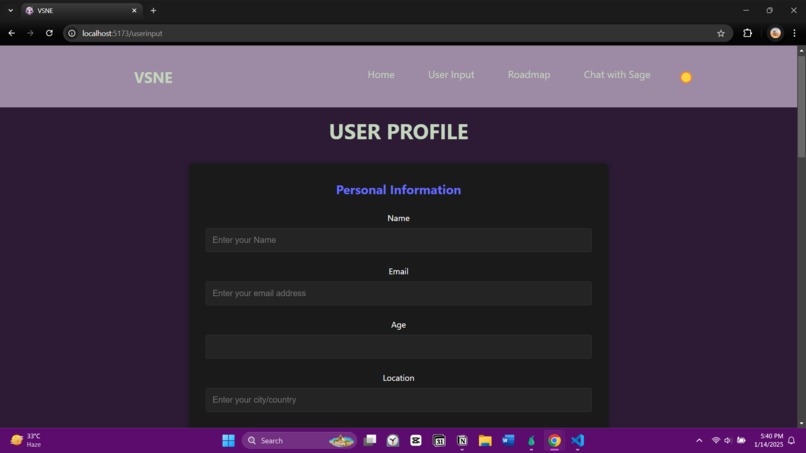 VSNE – screenshot 4