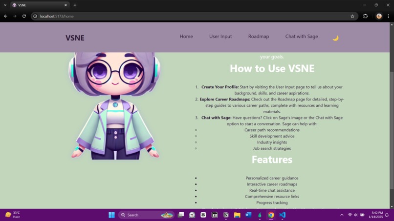 VSNE – screenshot 2