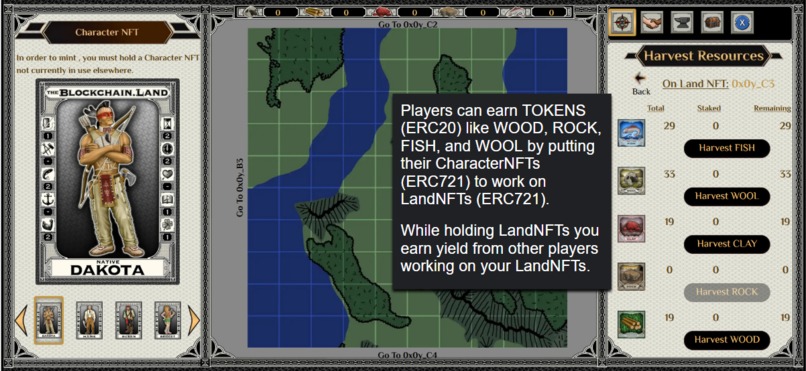 TheBlockchain.Land on XDC Network – screenshot 2