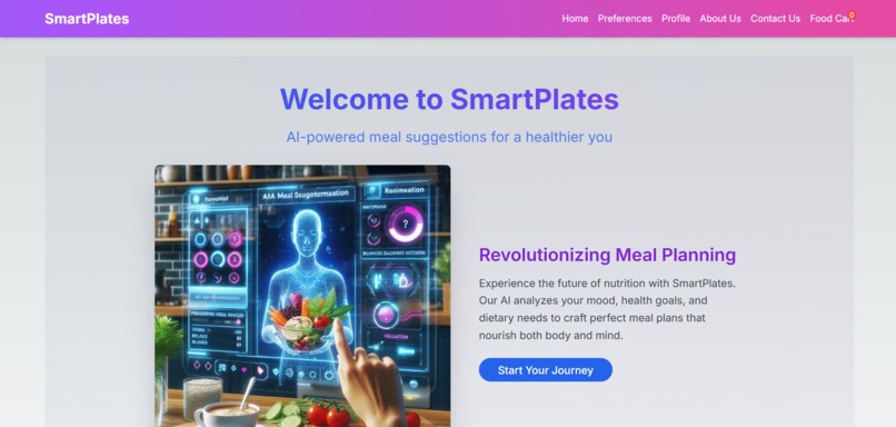 SmartPlates: AI-Powered Meal Suggestion – screenshot 3