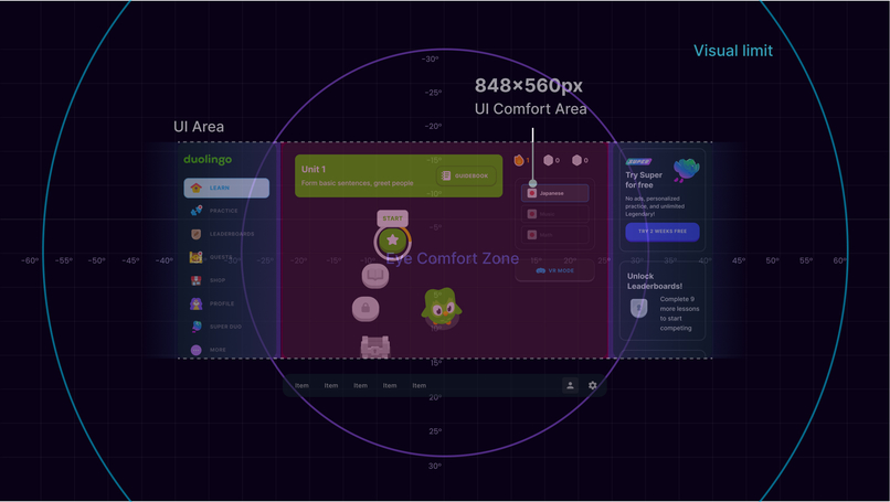 XR Duolingo – screenshot 2