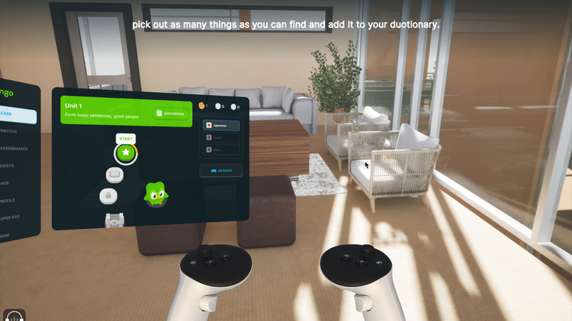 XR Duolingo – screenshot 16