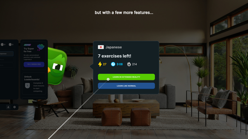 XR Duolingo – screenshot 13