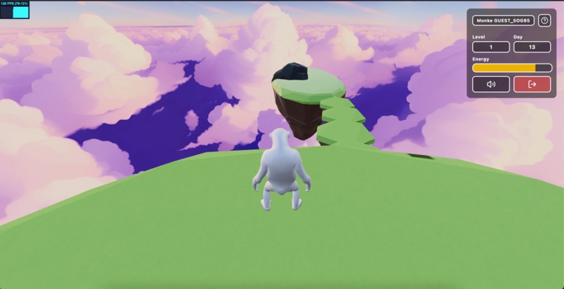 Monke : A 3D Adventure game – screenshot 1