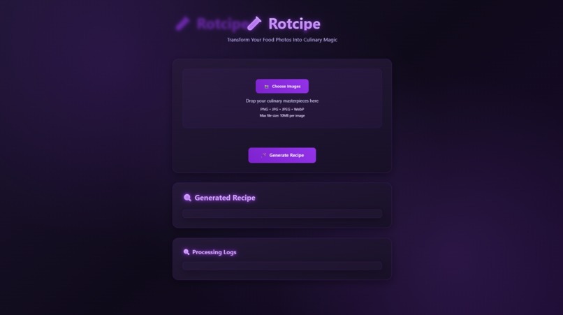 Rotcipe – screenshot 1