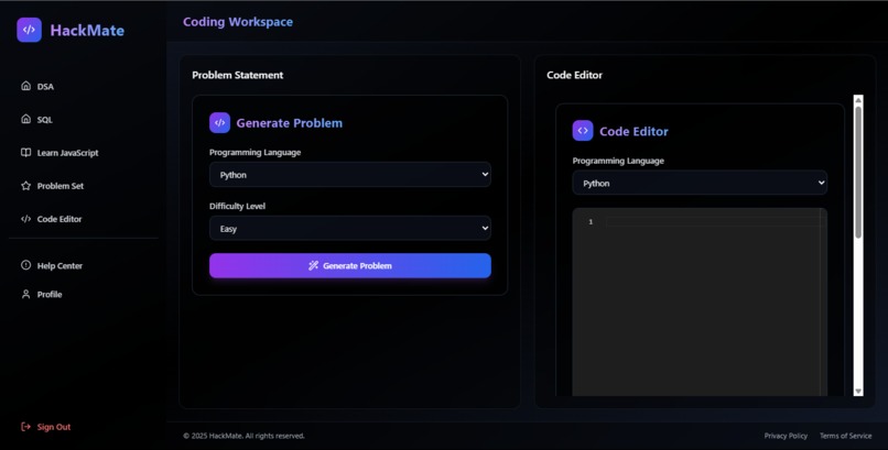 HackMate – screenshot 1