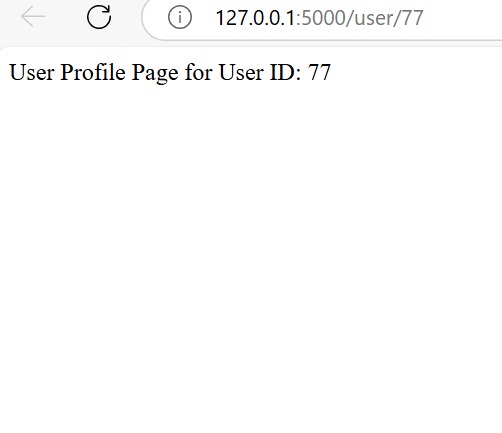 Flask app – screenshot 3