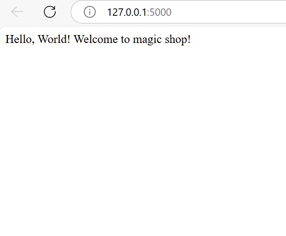 Flask app – screenshot 4